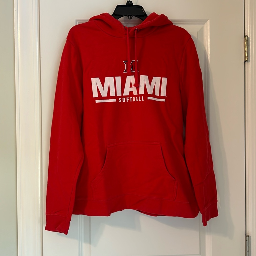 Miami softball hoodie